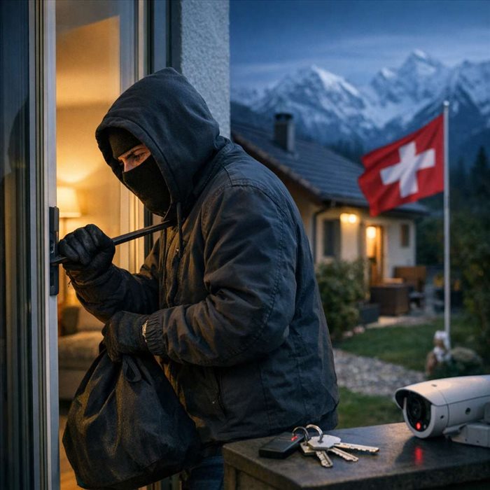 Cambriolages en Suisse : panorama national et tendances clés