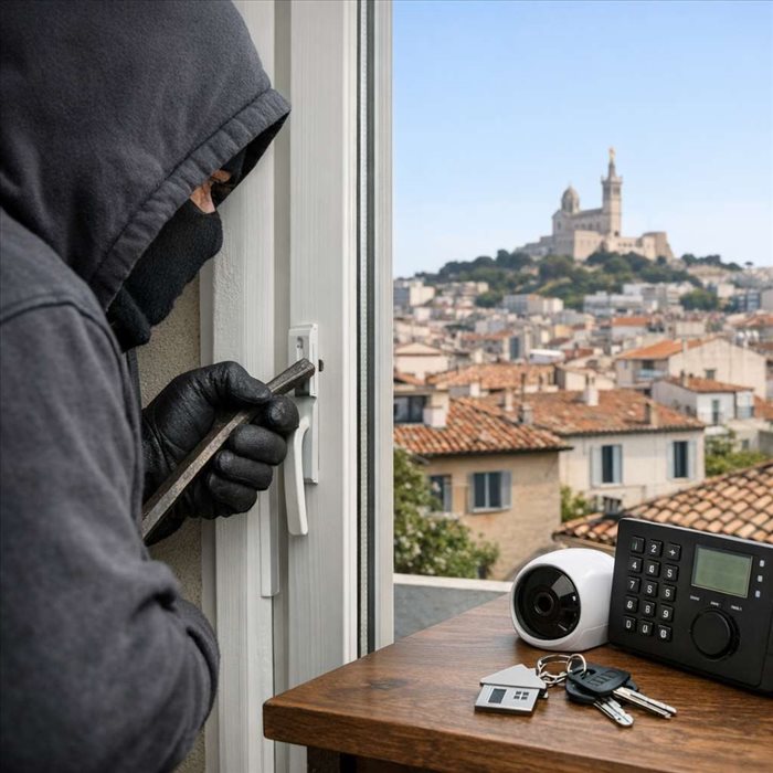 Cambriolages à Marseille : situation, risques et conseils utiles